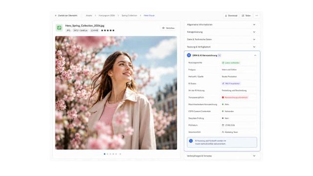 Digital Rights management für KI generierte Bilder